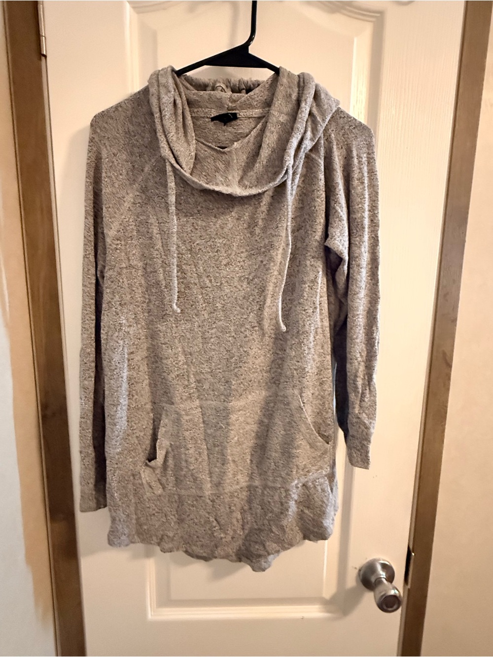 Torrid Heather Gray Cowl Neck Pullover Sweater